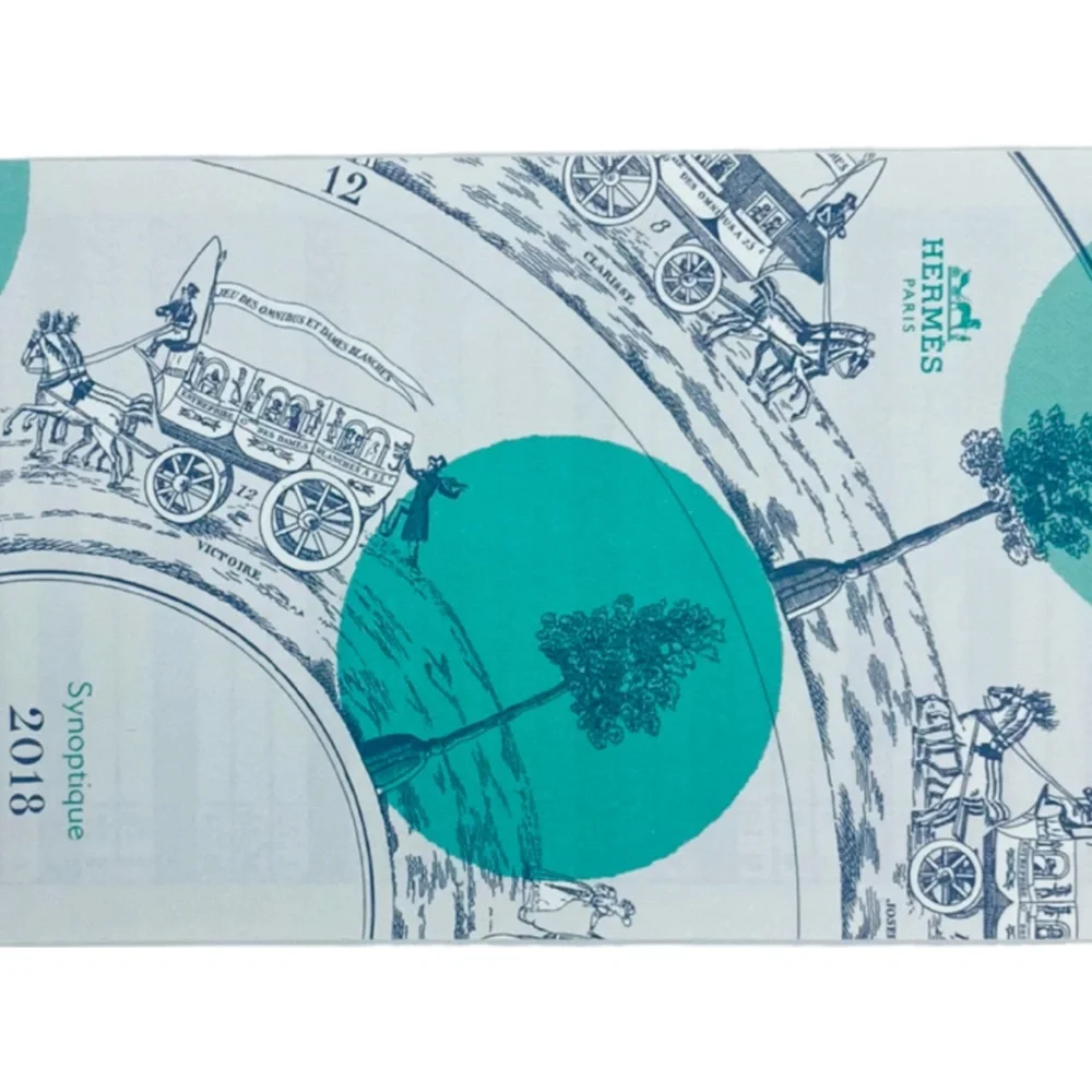 New Hermes Paris Synoptique 2018 Planner Refill from Grand Modele Agenda